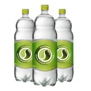 Bottled lemon water